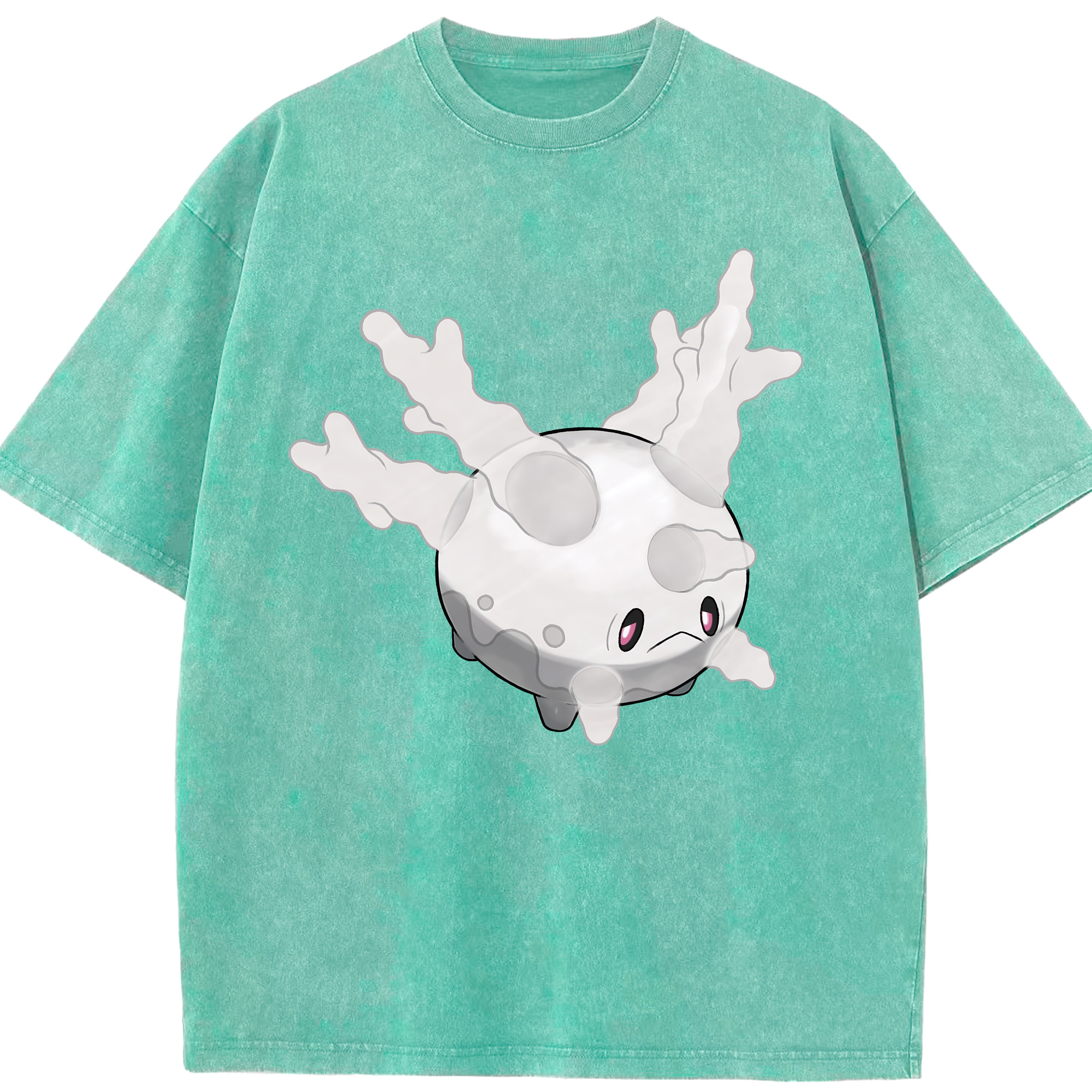 （画像用） ポケットモンスター Pokémon 綿100% ヴィンテージ風 半袖Tシャツ（フロントプリント）